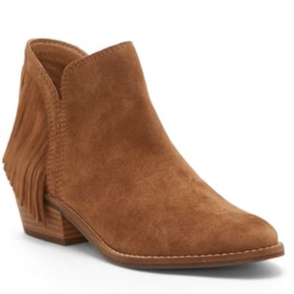 NEW Lucky Brand Freedah Chic Boho Ankle Boots 5 - Picture 1 of 11